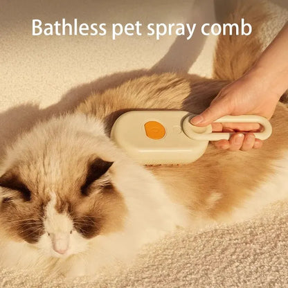 Steam Spray Pet Brush