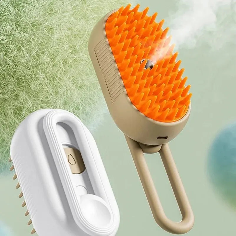 Steam Spray Pet Brush