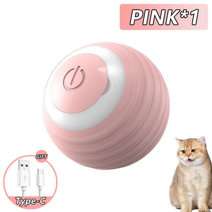 Smart Rolling Cat Toy