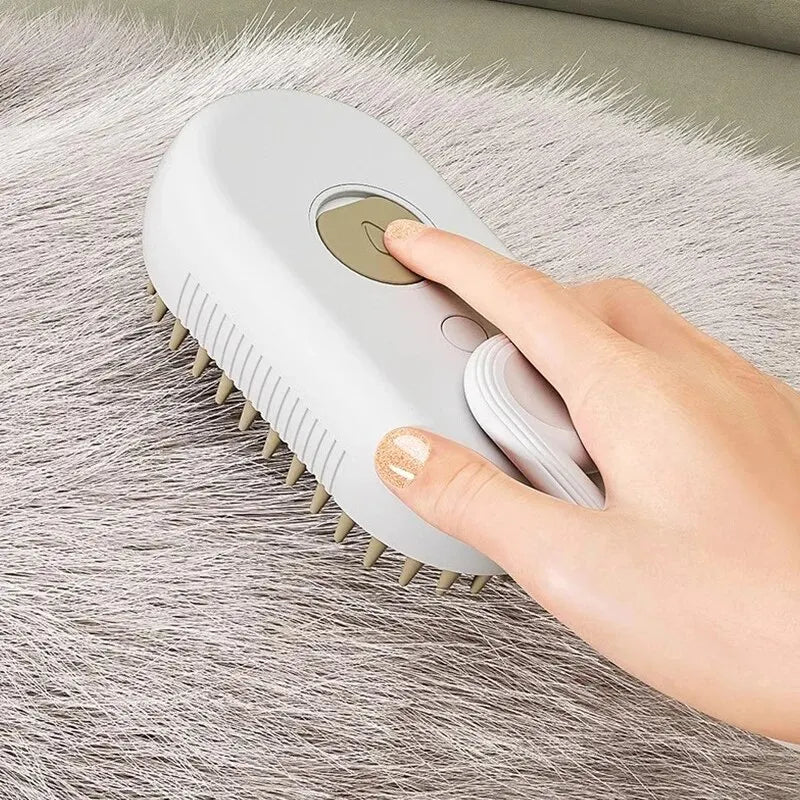 Steam Spray Pet Brush