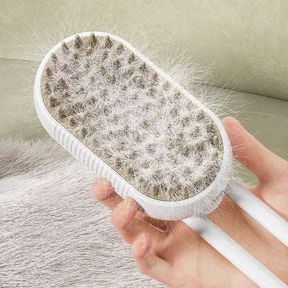 Steam Spray Pet Brush