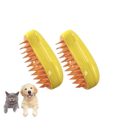 3-in-1 Pet Steamy Brush